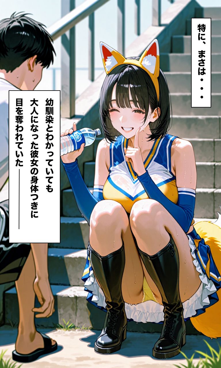 幼馴染は真夏のチアリーダー汗ばむ季節に芽生えた衝動 - サンプル画像 4