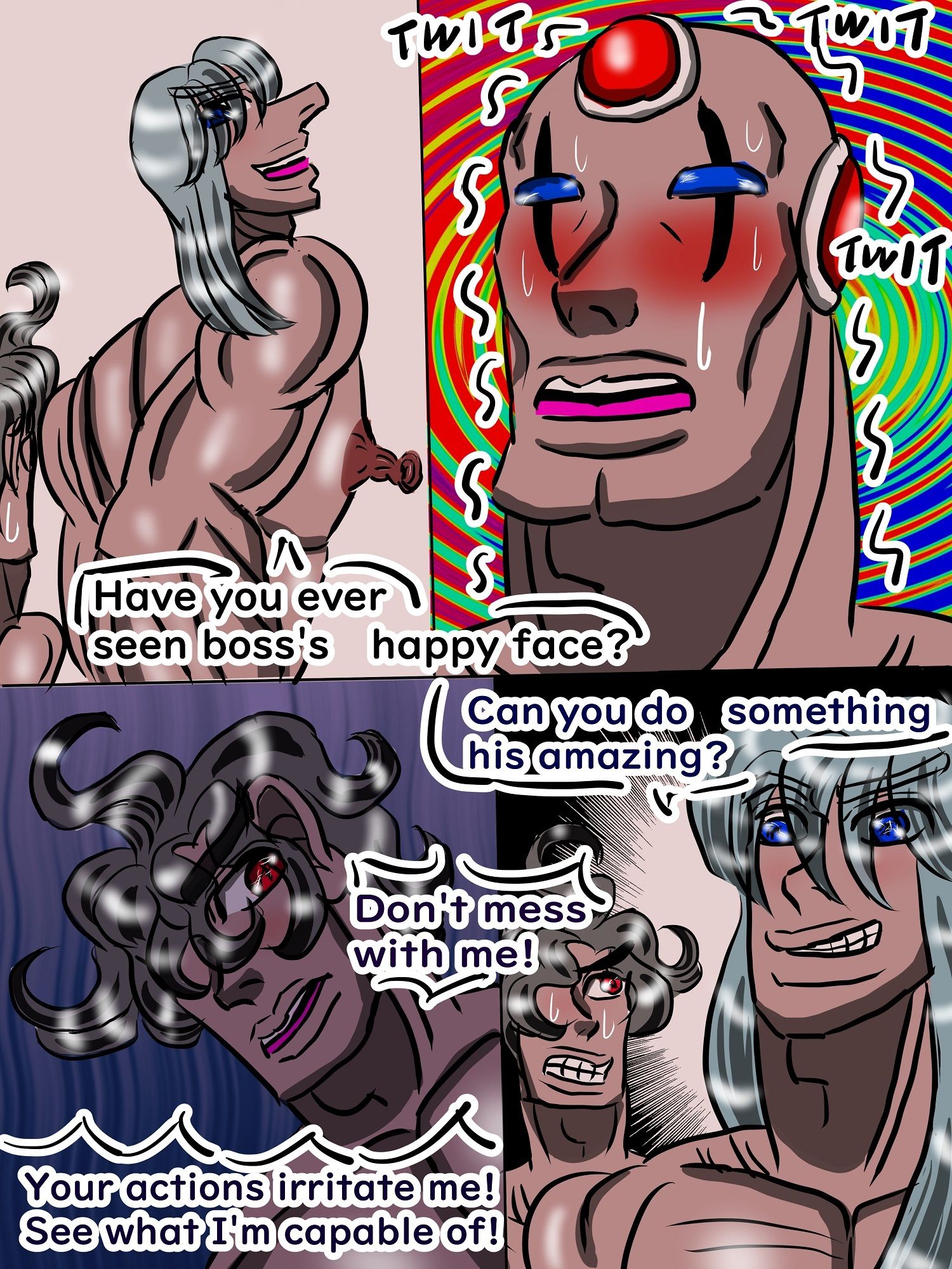 2Dogs Rebel Leader Part 2 Demoted Reploid rebel subordinate and mercenary compete in lewd cruising for commander’s favor - サンプル画像 7