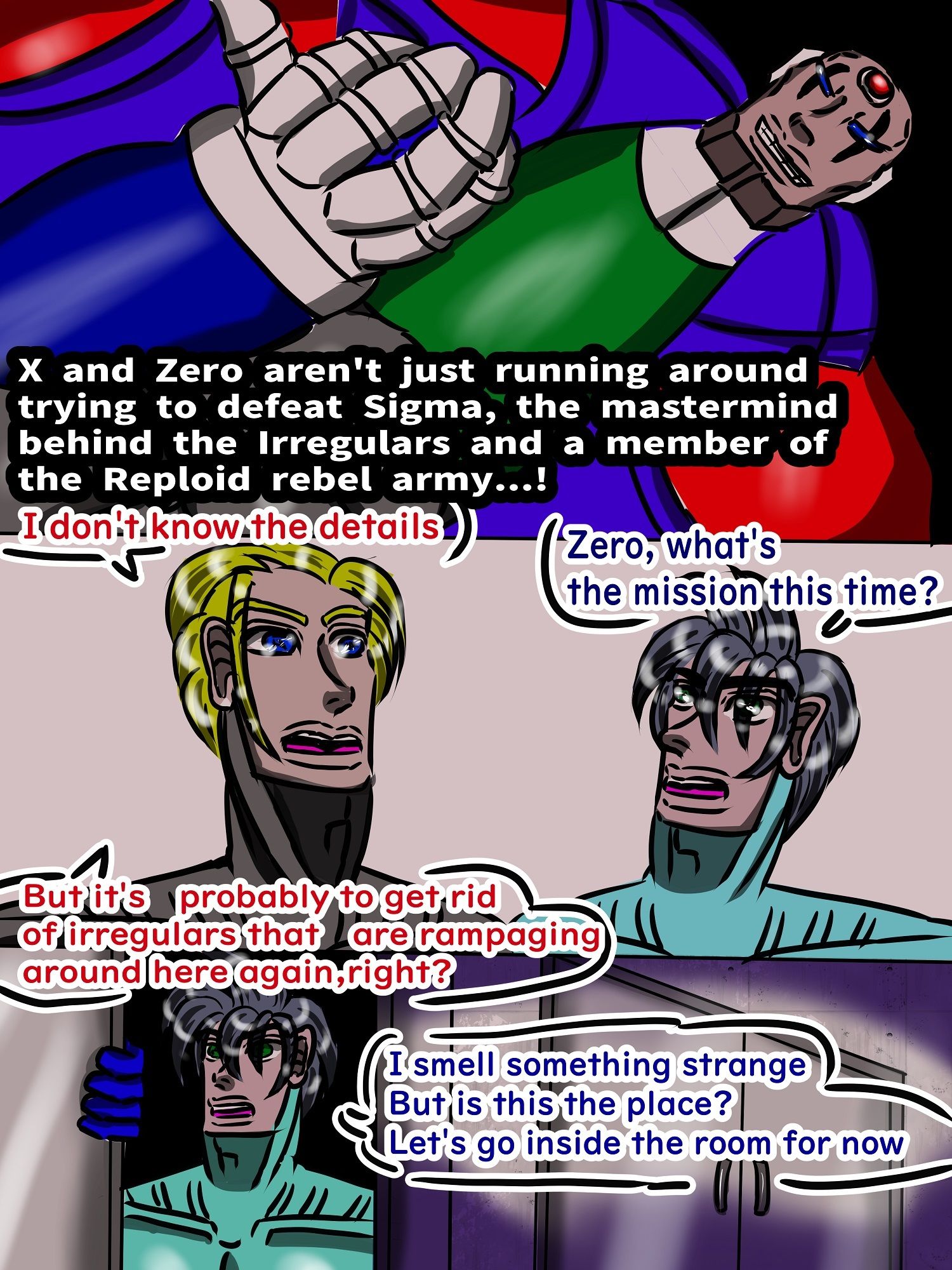 2Dogs Rebel Leader Part 2 Demoted Reploid rebel subordinate and mercenary compete in lewd cruising for commander’s favor - サンプル画像 9