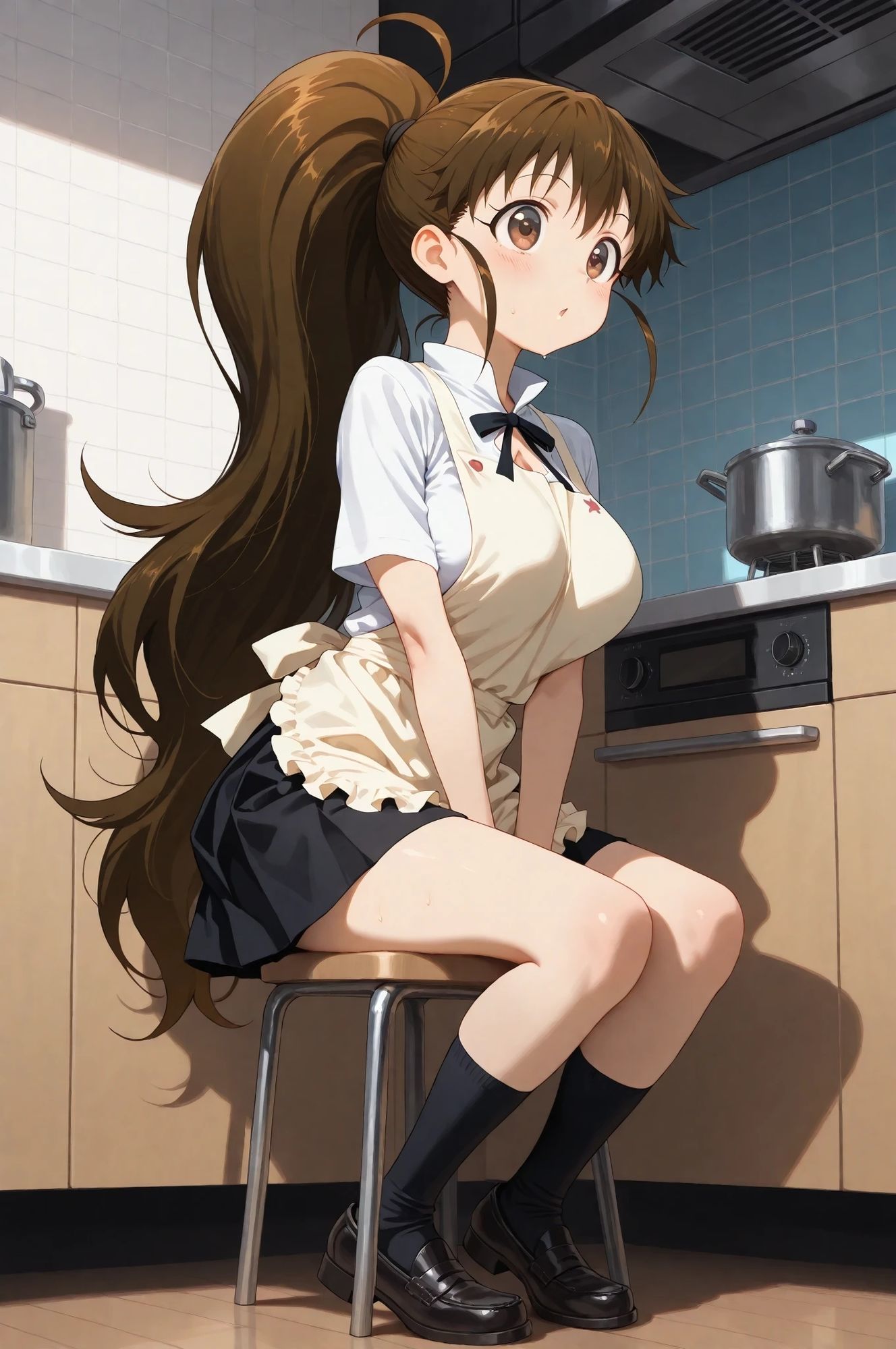 AIイラストCG集104  WOR〇ING！！  種〇ぽ〇ら - サンプル画像 1