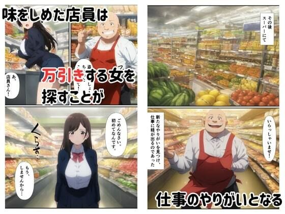 万引き熟女人妻と学生が身体で支払う和姦セックス快楽堕ち - サンプル画像 6