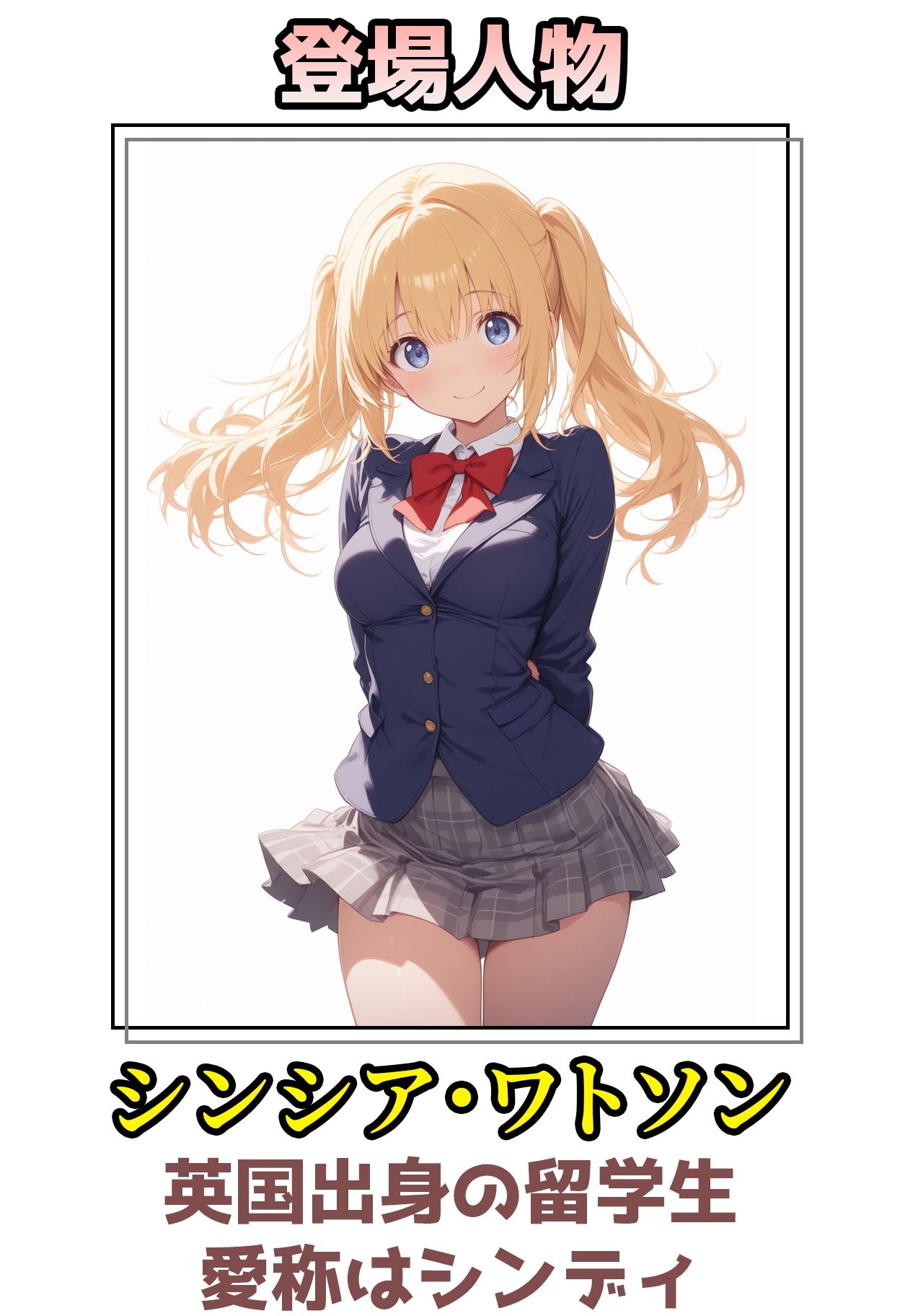 僕の彼女は英国出身の金髪美少女 - サンプル画像 1