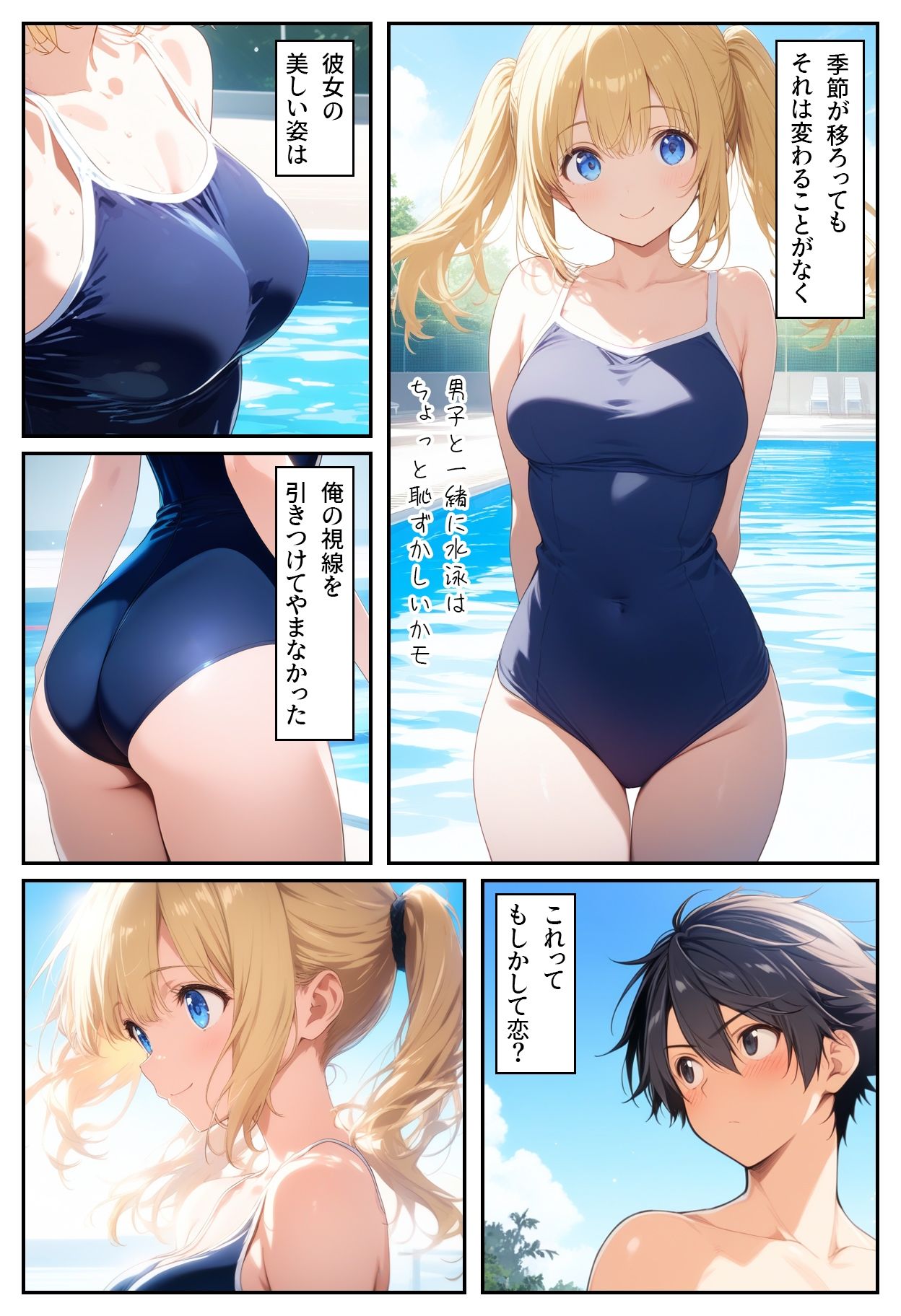 僕の彼女は英国出身の金髪美少女 - サンプル画像 4