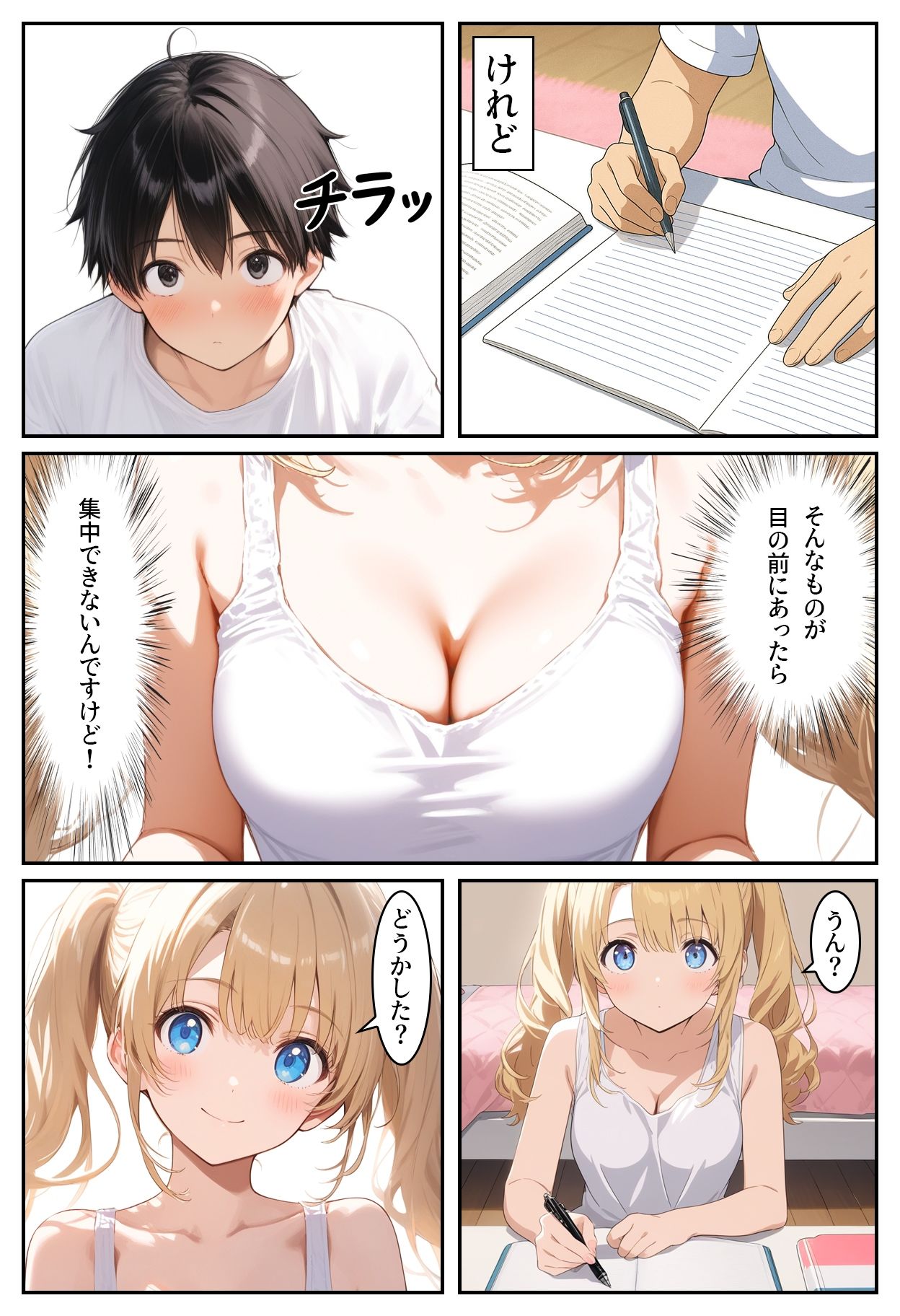 僕の彼女は英国出身の金髪美少女 - サンプル画像 5