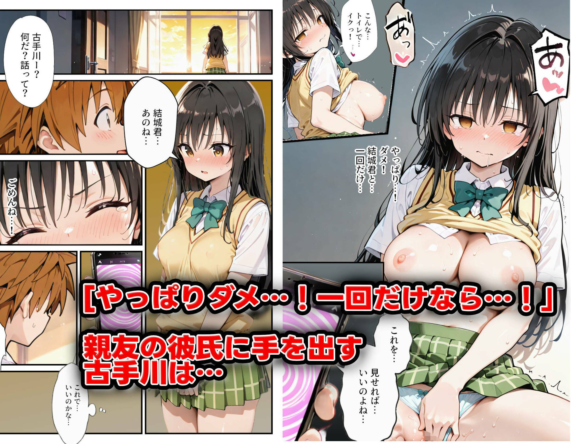 催●寝取りで中出しキメちゃって妊娠確定 - サンプル画像 9