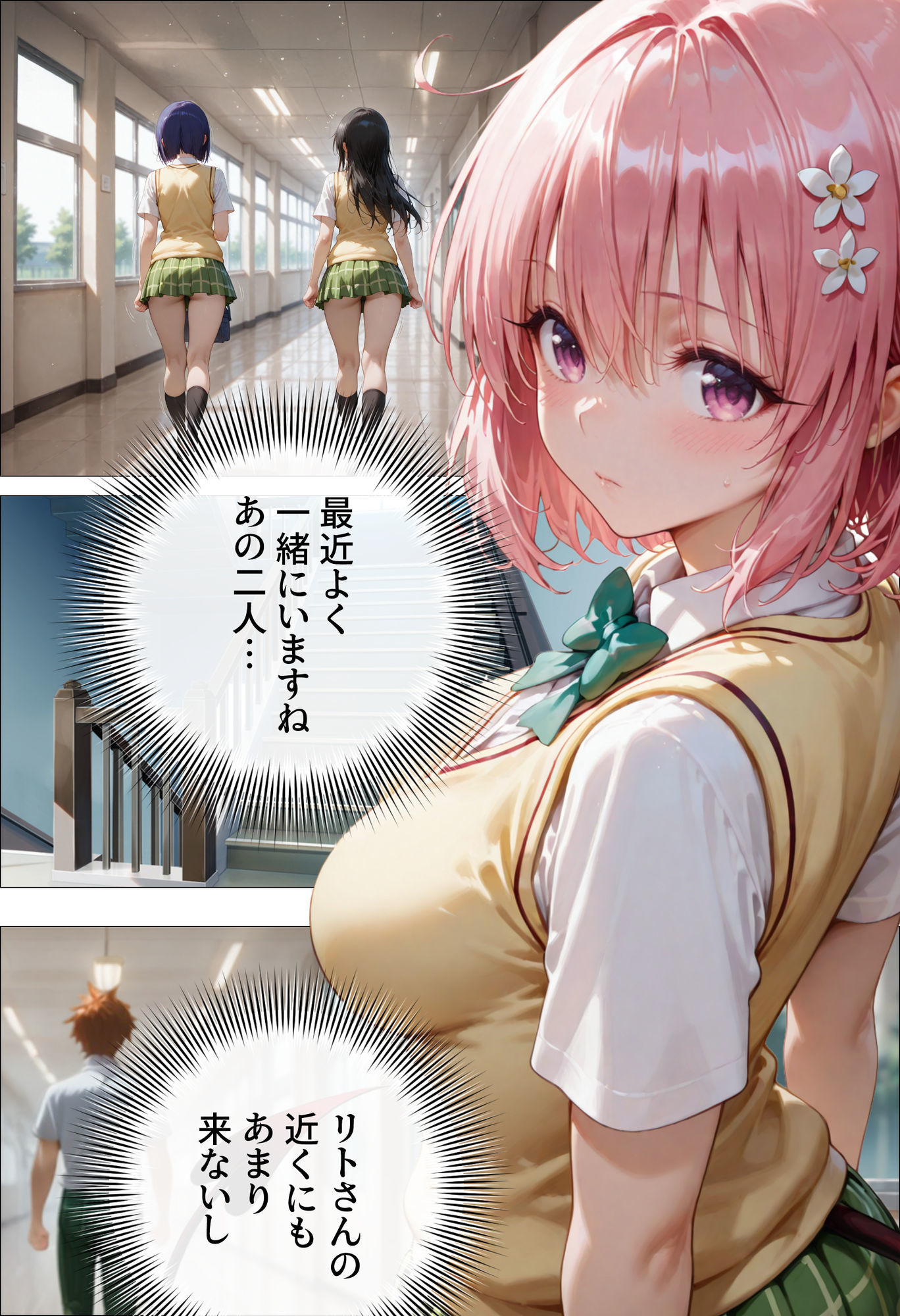 催●種付け学園 緊縛調教ボテ腹肉便器科へようこそ モ〇とラ〇編 - サンプル画像 8