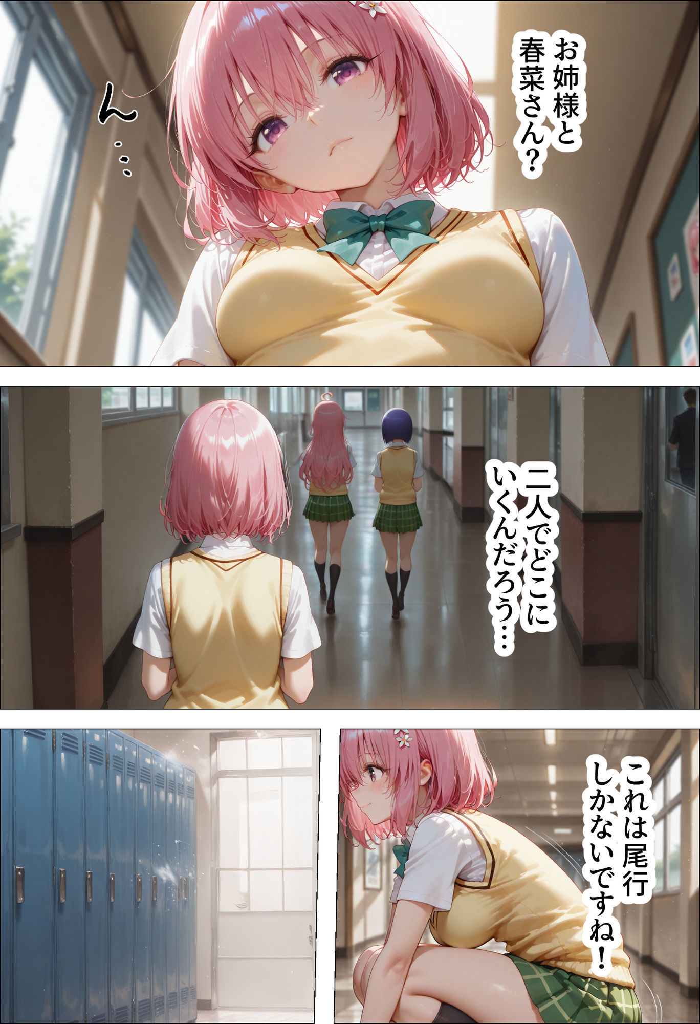 催●種付け学園 緊縛調教ボテ腹肉便器科へようこそ モ〇とラ〇編 - サンプル画像 10