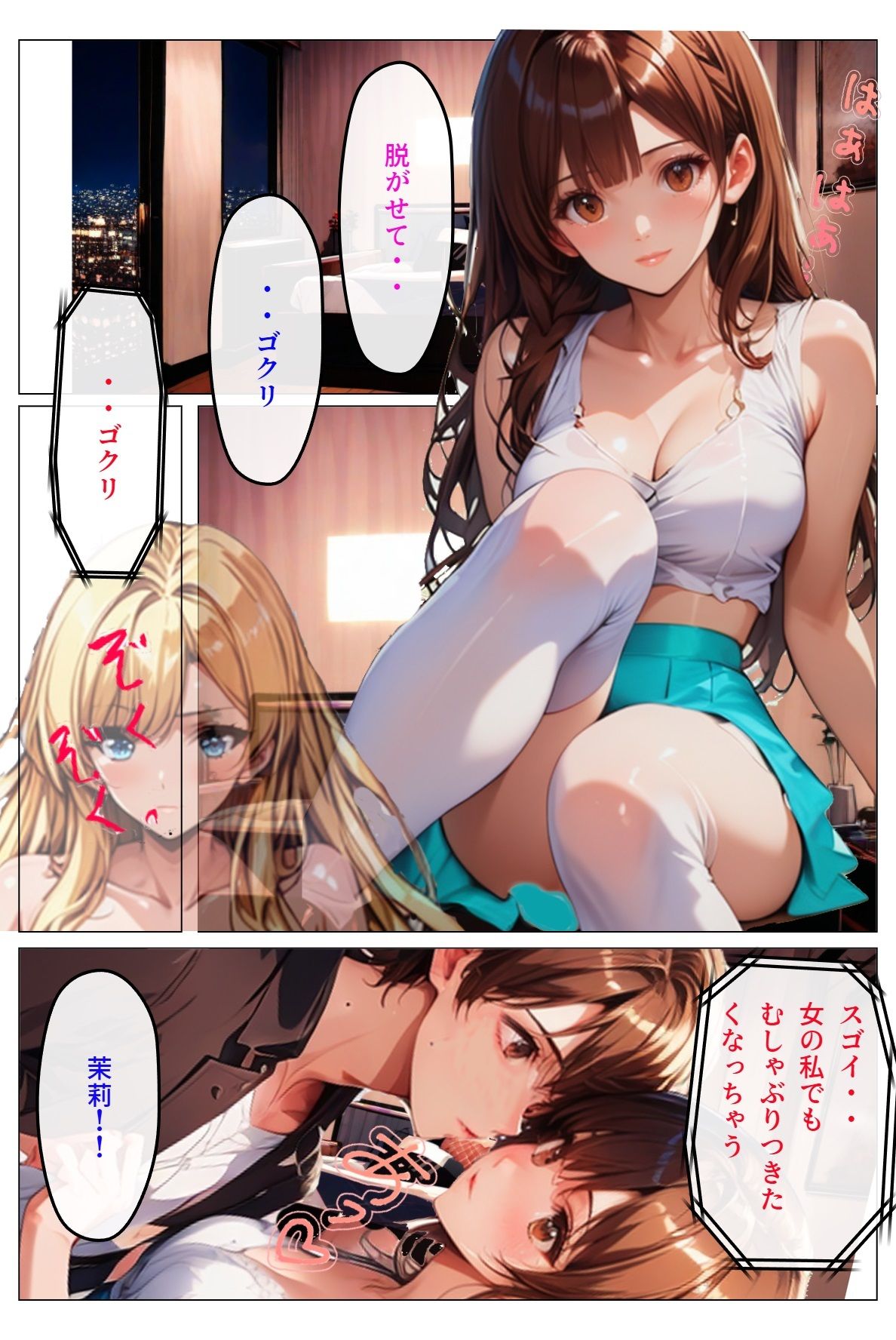 女の子が透明人間になったらする事 - サンプル画像 5