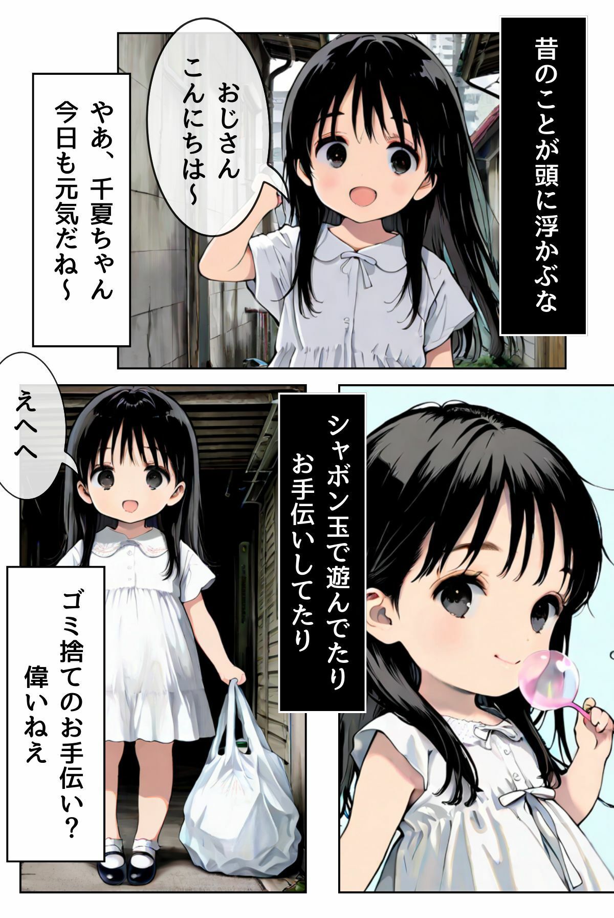 千夏ちゃんそのエッチなバイトはマズイって〜隣の家のお嬢さんがおっぱぶで働いてた件〜 - サンプル画像 2