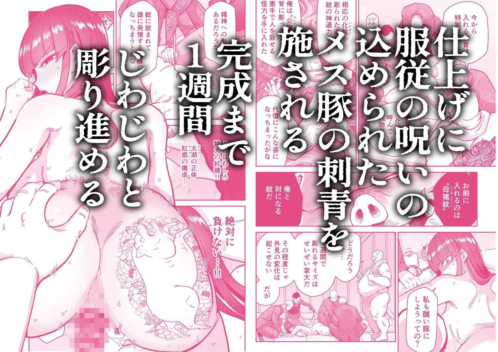 雌豚紋紋 - サンプル画像 4