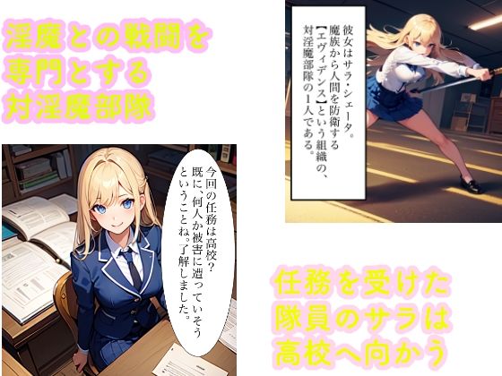 サラ・シェータ vs淫魔編 - サンプル画像 1