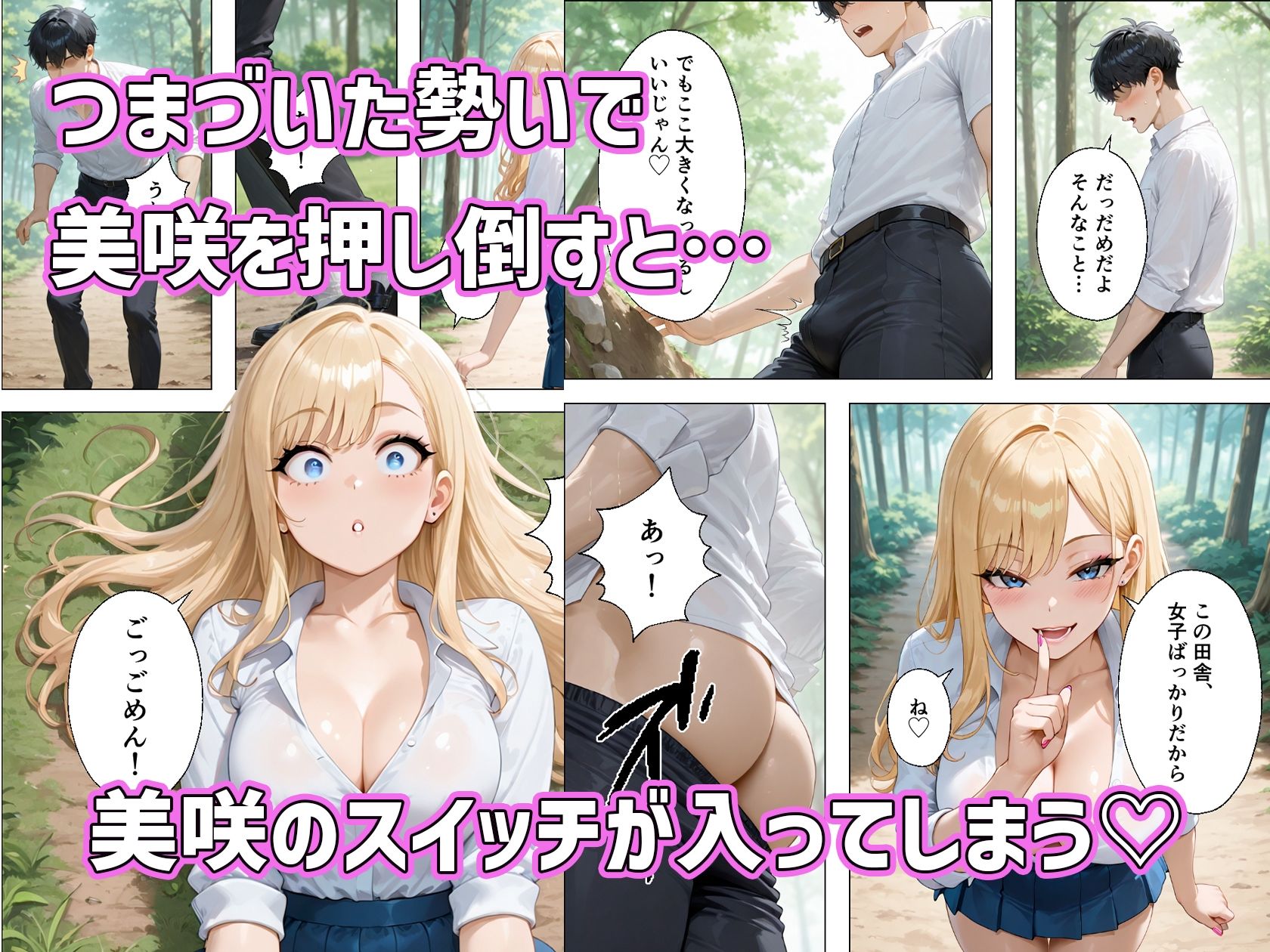 転校したらギャルしかいなかった話 - サンプル画像 4