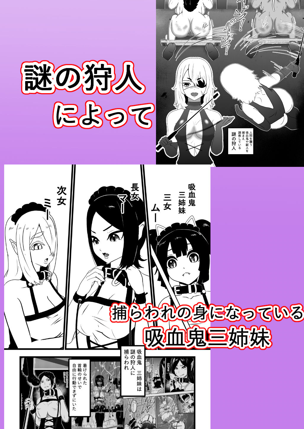 ヴァンパレイド9 〜吸血鬼 三姉妹 脱走編〜 - サンプル画像 2