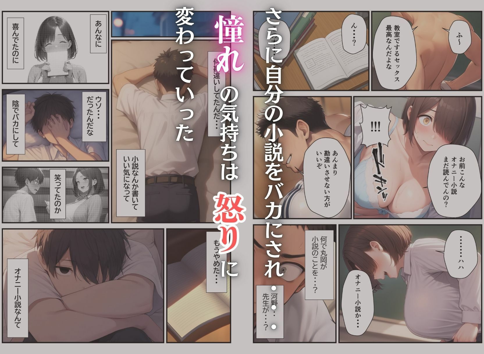 憧れのむちむち熟女教師と特別課外セックスで童貞卒業 - サンプル画像 4