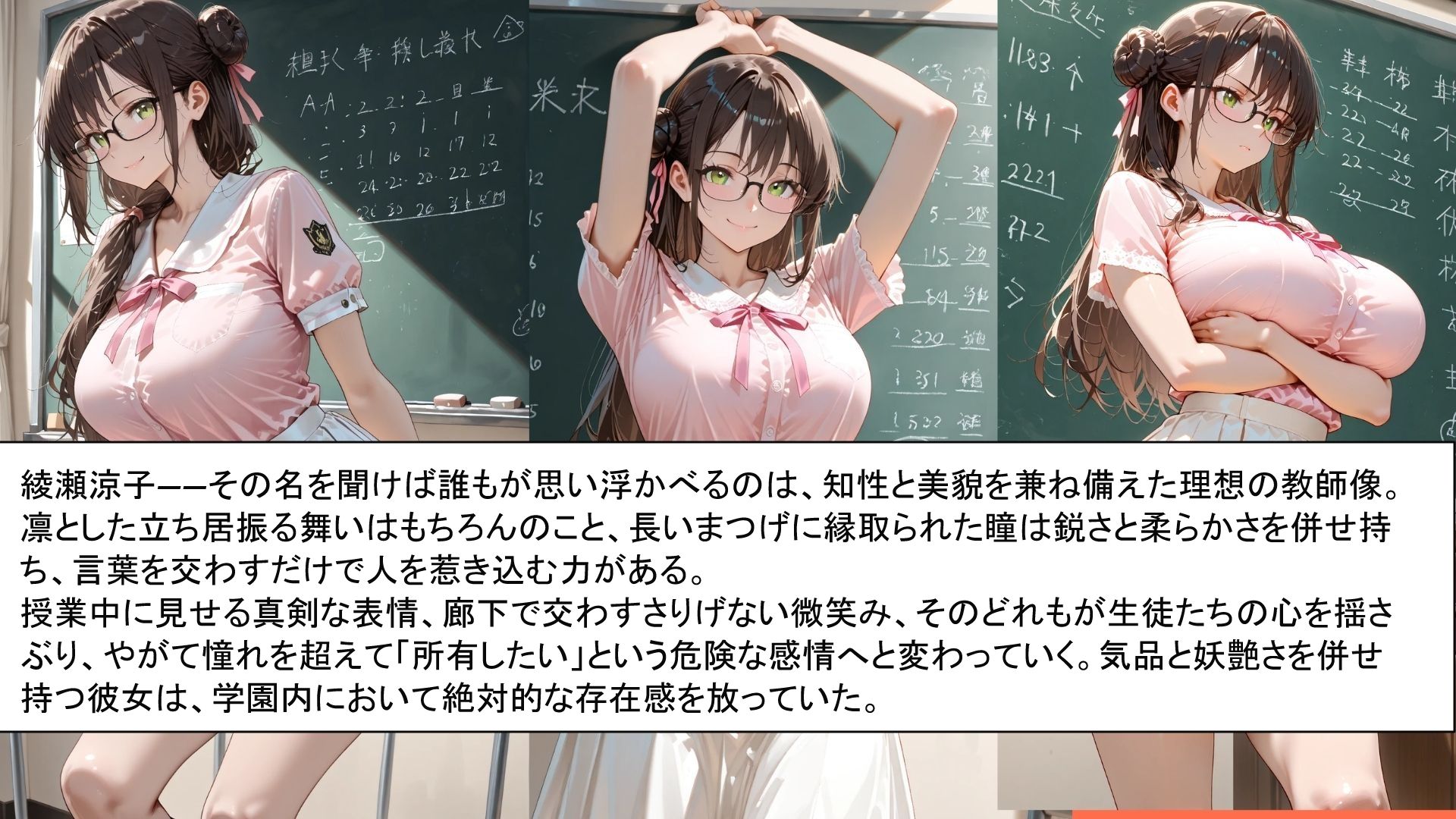 囚われの学園女教師 〜終わらぬ夜の調教〜 - サンプル画像 1