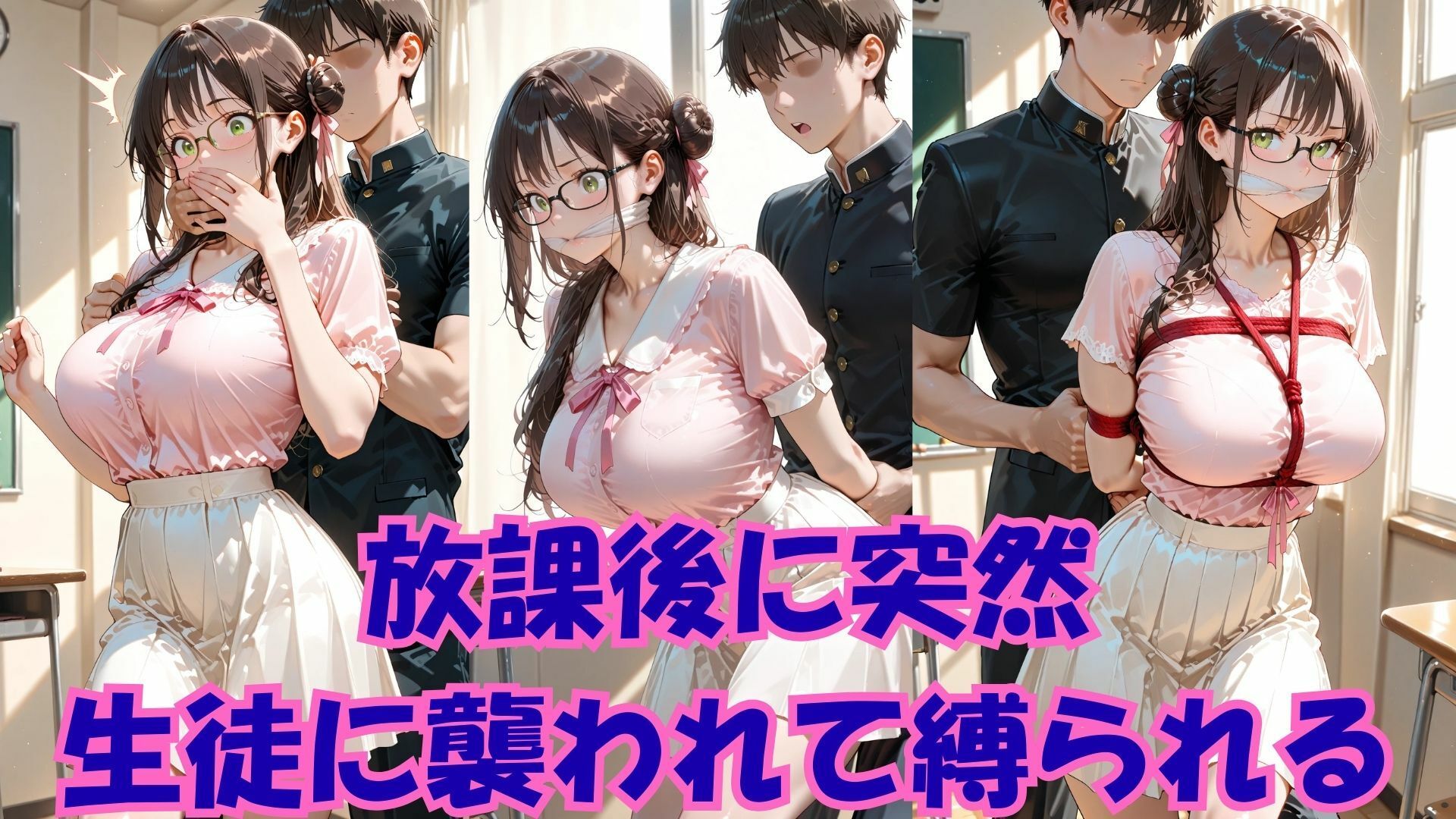 囚われの学園女教師 〜終わらぬ夜の調教〜 - サンプル画像 2