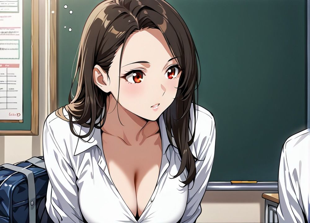 淫乱女教師NO.1〜憧れの先生とやり倒す！！ - サンプル画像 8