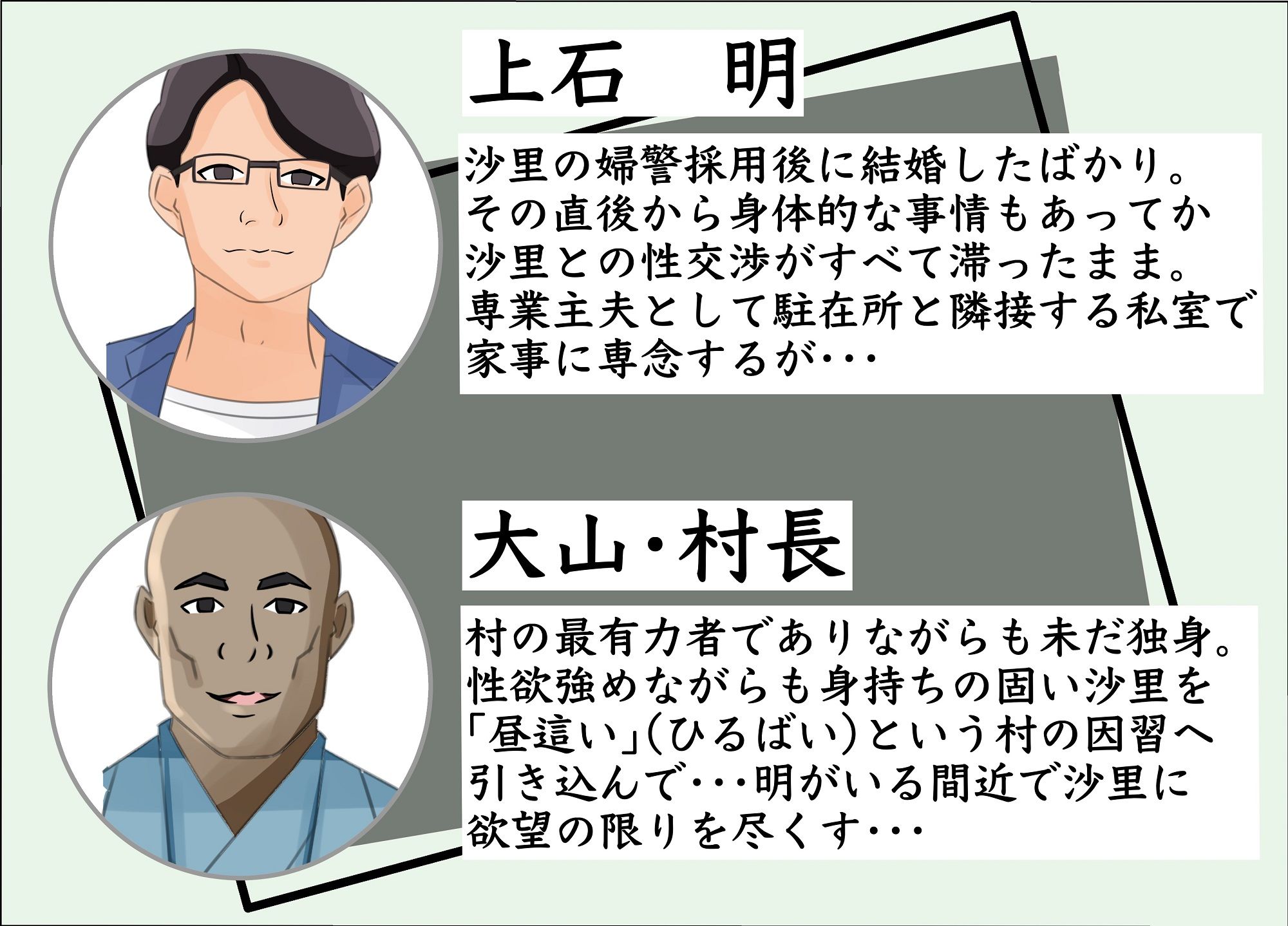 新妻の駐在婦警が俺の家事する私室の隣でいつの間にか寝取られていた話 - サンプル画像 2