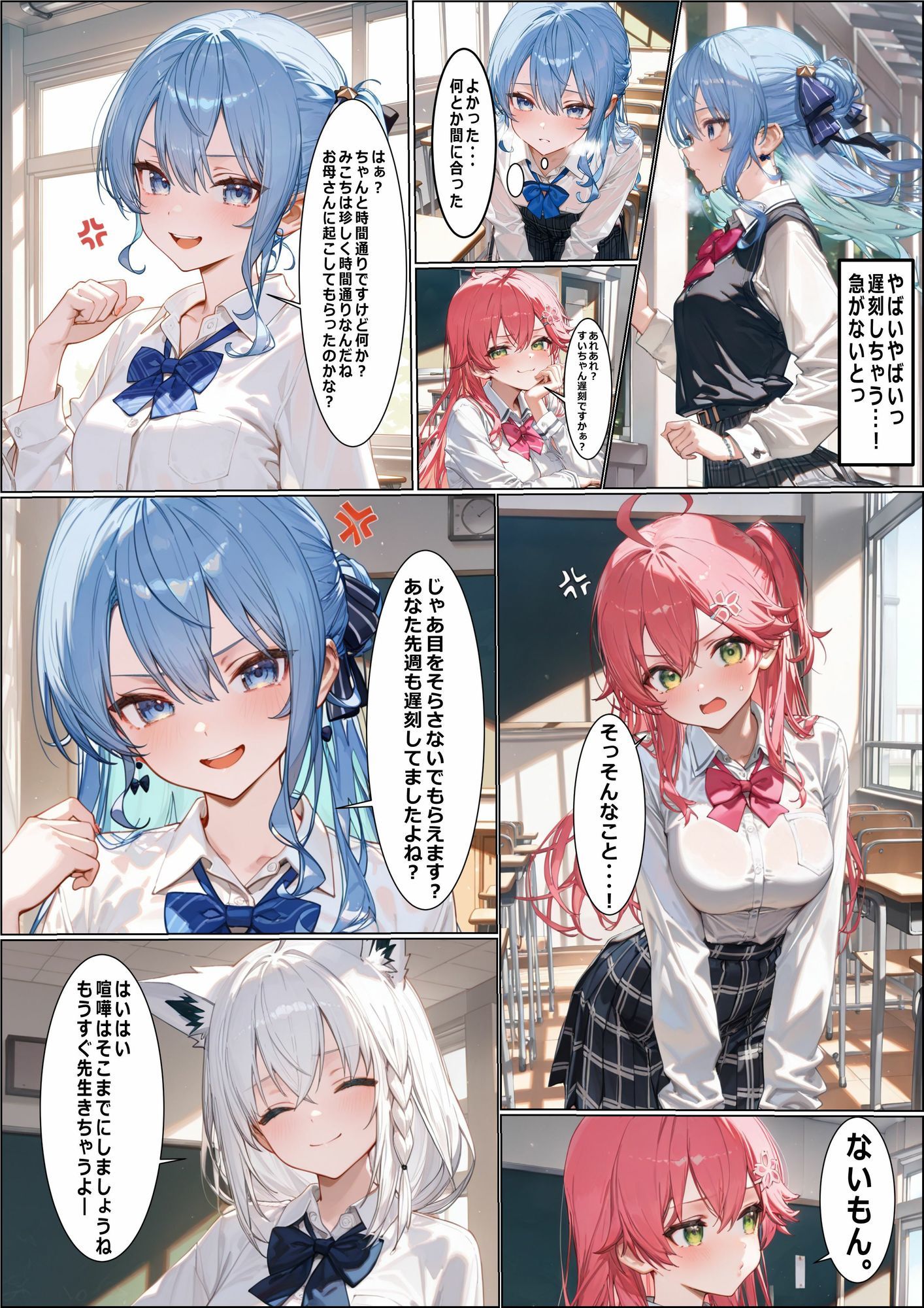 お掃除当番っ  星街すいせいver - サンプル画像 2