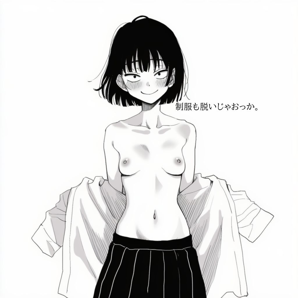 目つきが悪いダウナー系サブカルJKに無許可中出しして妊娠させる - サンプル画像 10