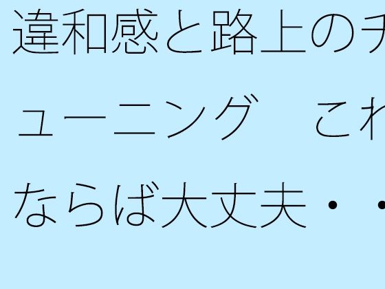 違和感と路上のチューニング  これならば大丈夫・・・というのがない