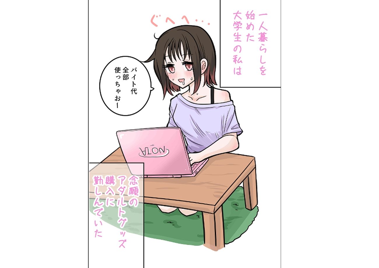 【R18ギャグまんが】えっちな通販で爆買いしてみた - サンプル画像 2