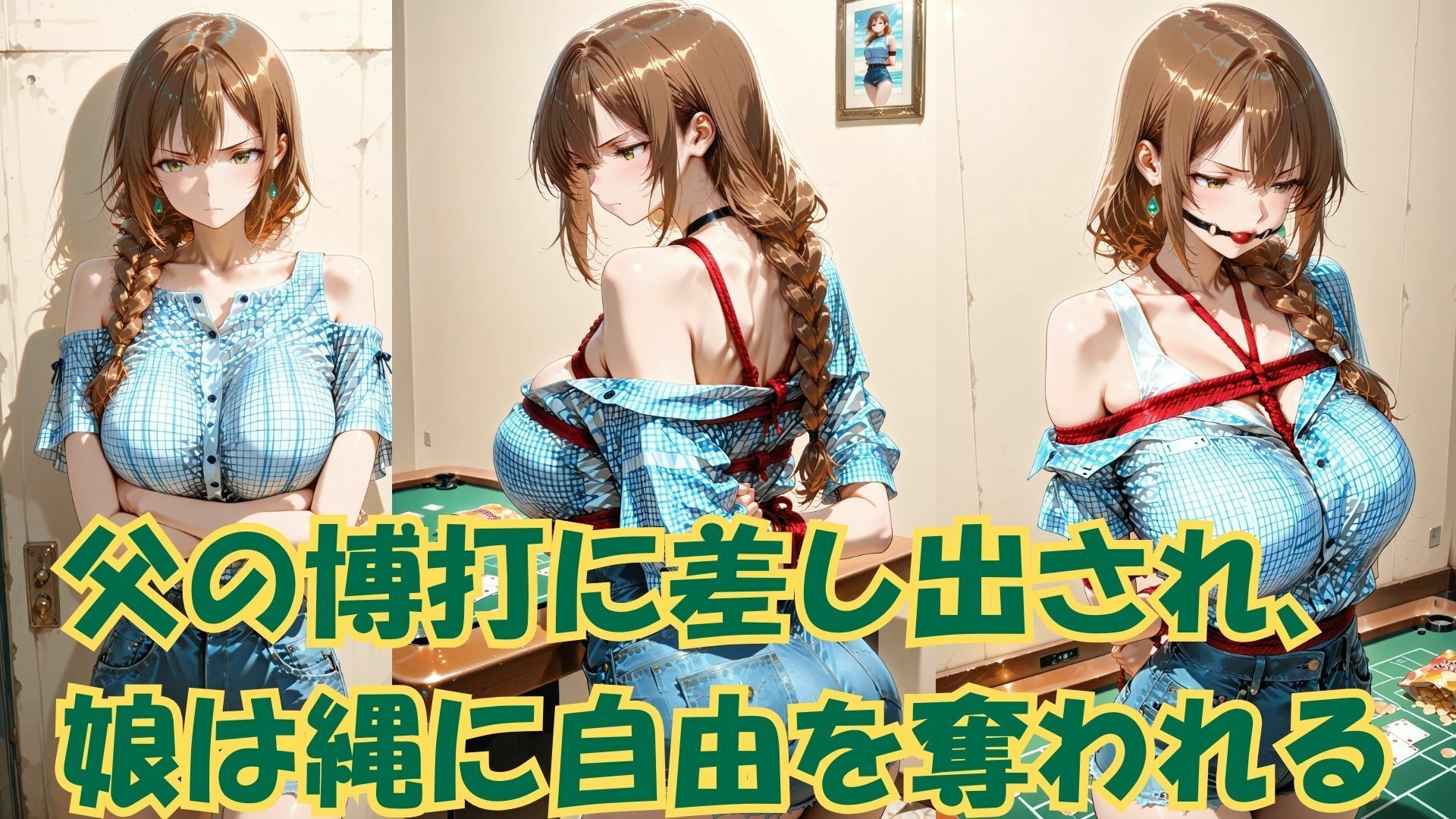 縛られた美貌 娘が売り渡される終わりなき夜の物語 - サンプル画像 2