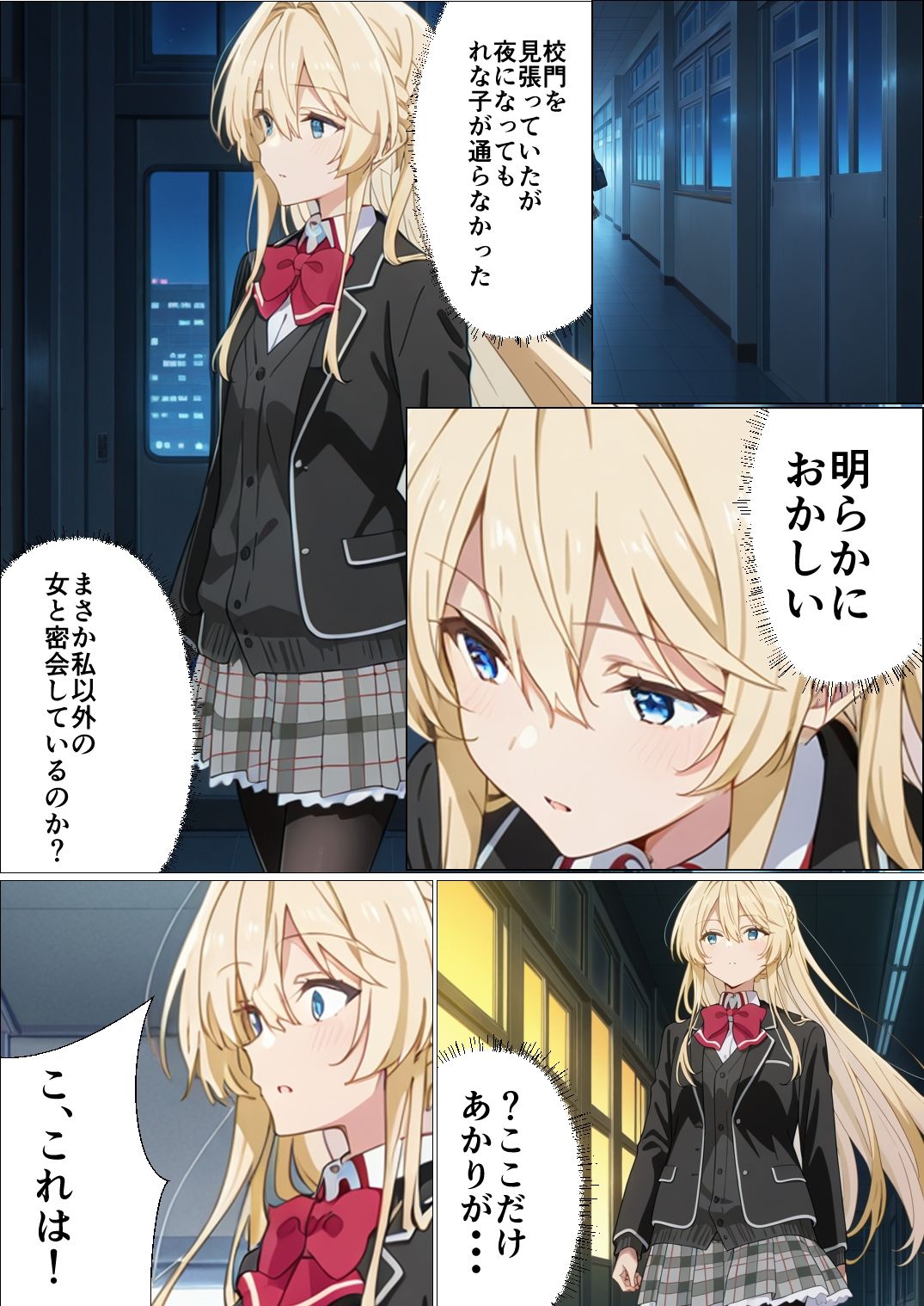 わたしがチンポを挿入できるわけないじゃん、ムリムリ！2 - サンプル画像 3