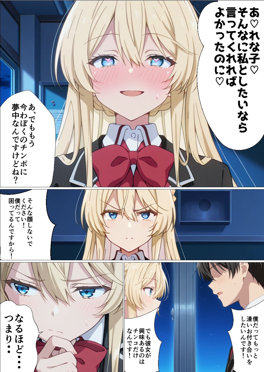 わたしがチンポを挿入できるわけないじゃん、ムリムリ！2 - サンプル画像 9