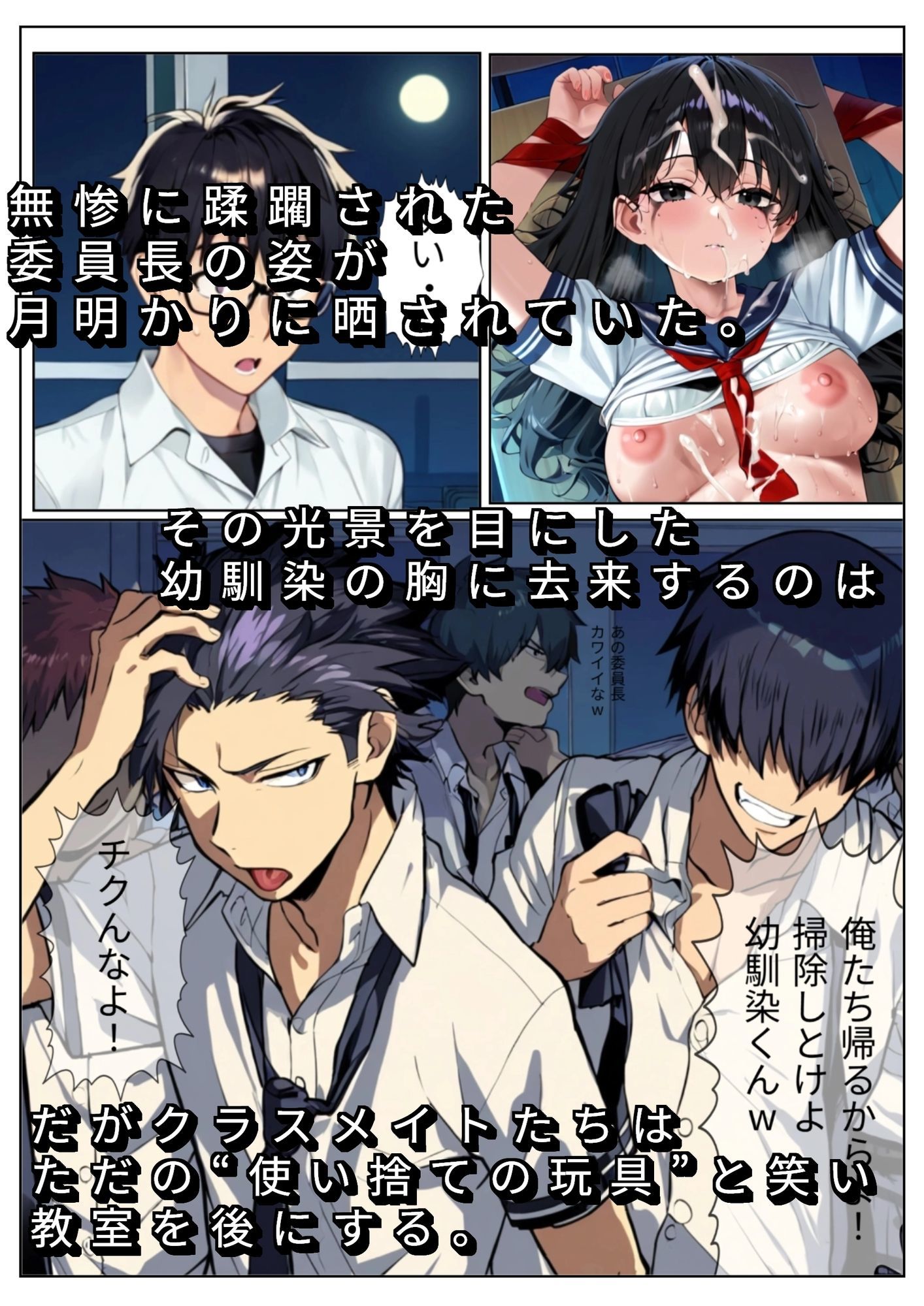 無表情の委員長はみんなの玩具 - サンプル画像 7