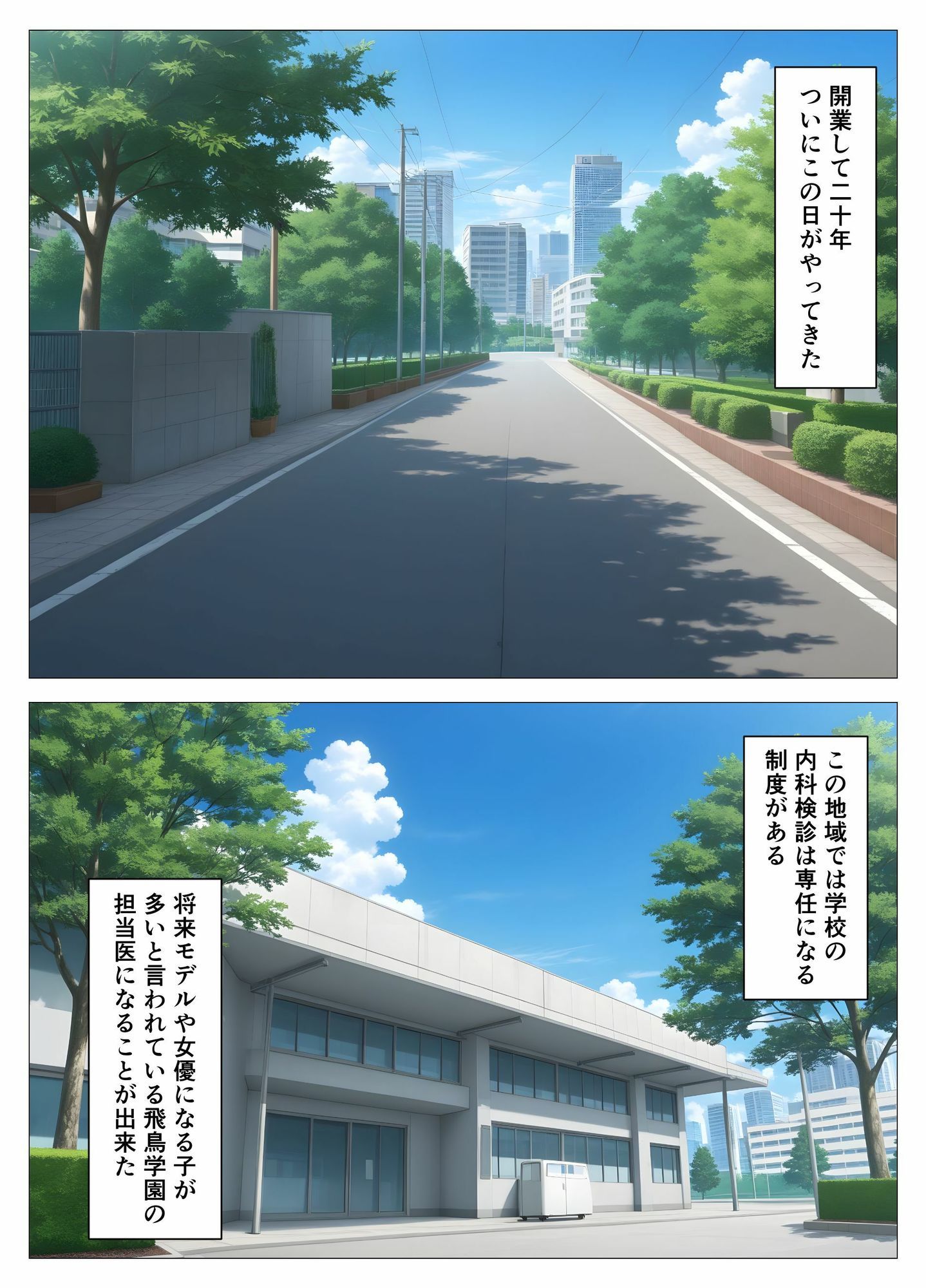 内科検診の担当医になって女子校生を好き放題 - サンプル画像 1