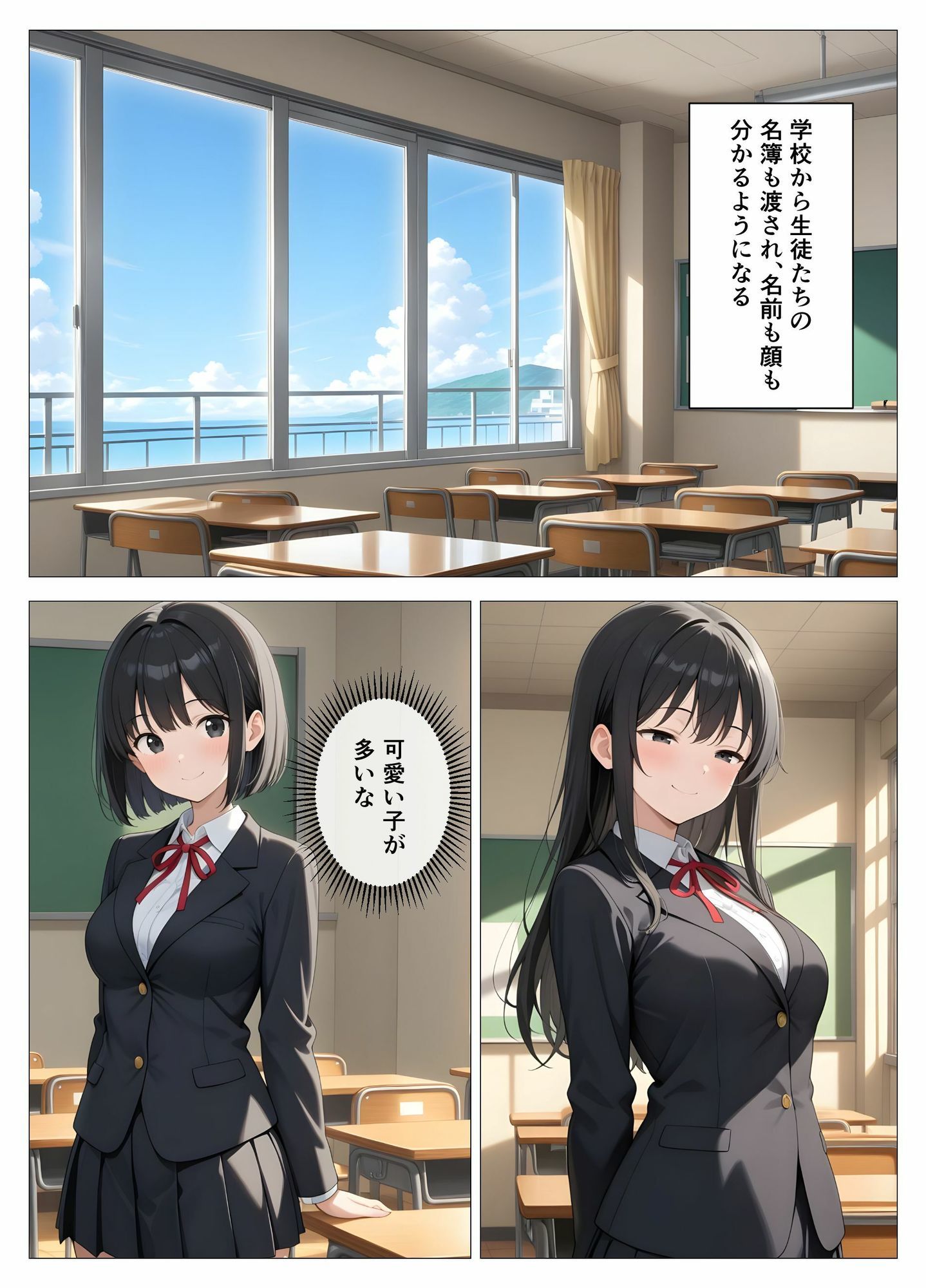 内科検診の担当医になって女子校生を好き放題 - サンプル画像 2