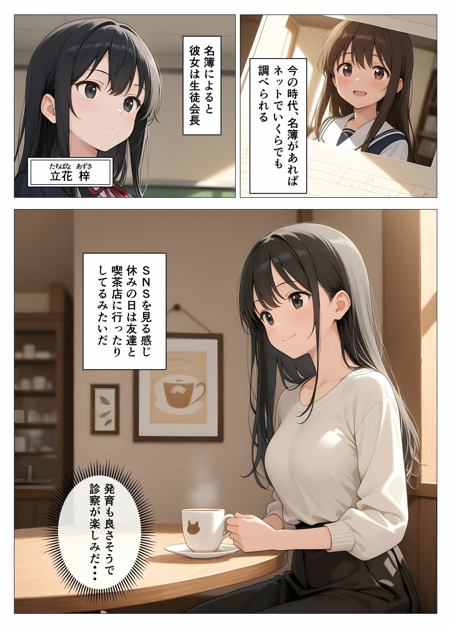 内科検診の担当医になって女子校生を好き放題 - サンプル画像 3