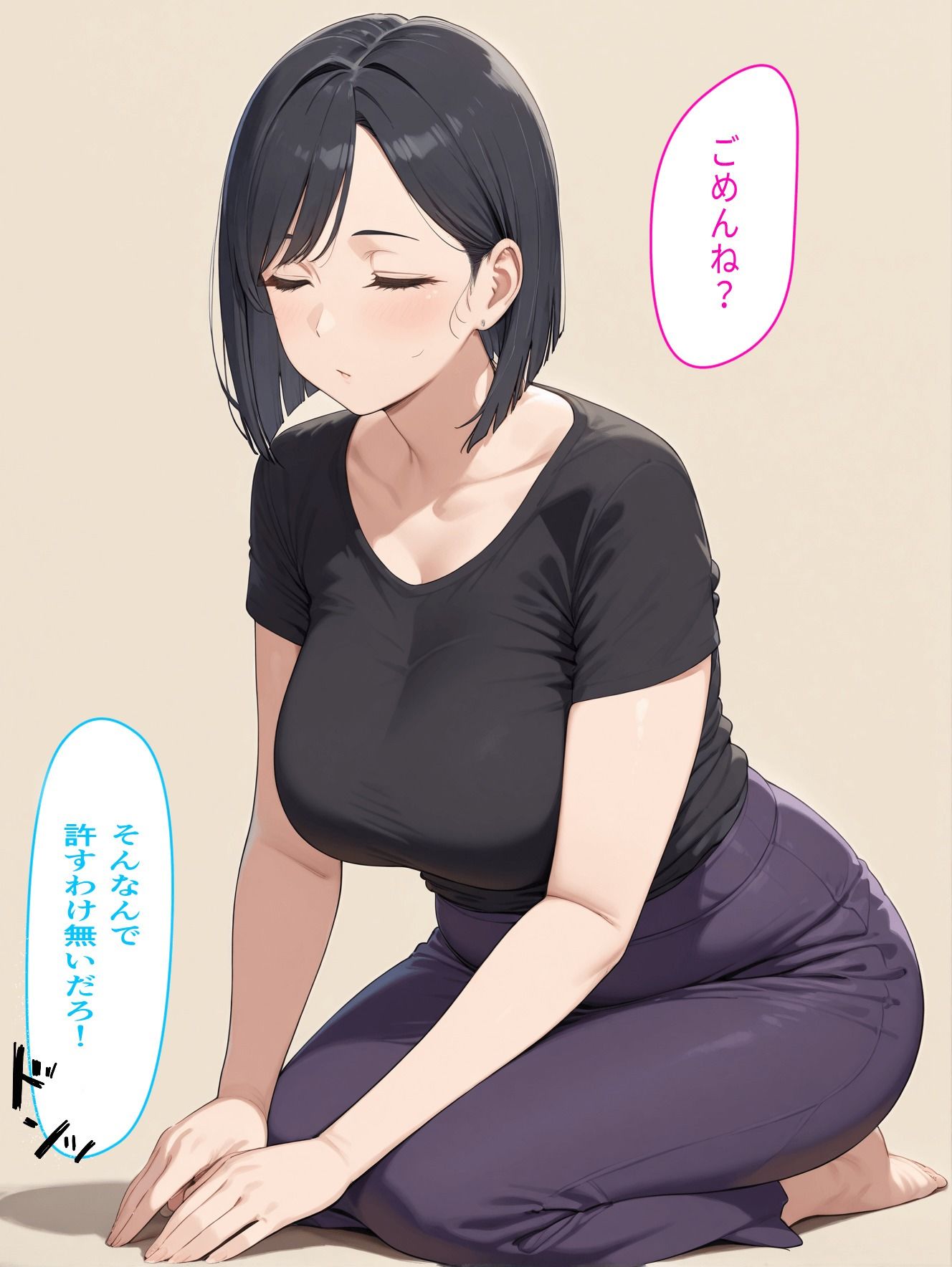 母子の秘密の時間 - サンプル画像 4