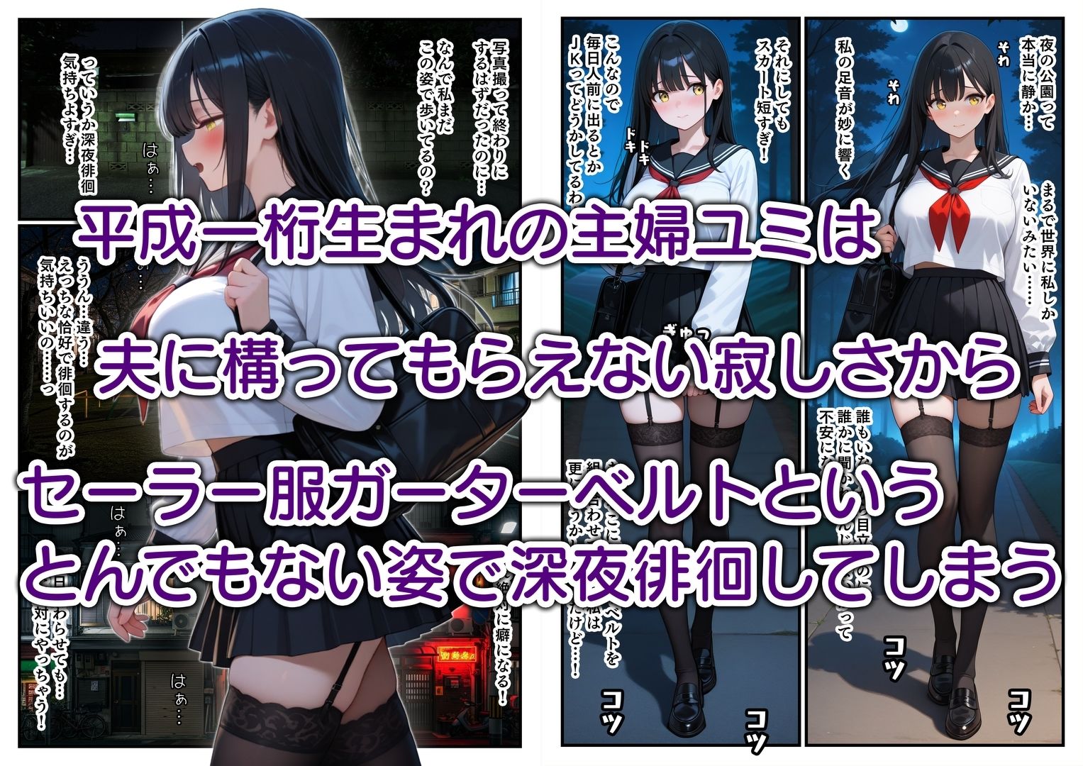 NTR 平成一桁生まれ主婦デカチン借金取りに堕ちる - サンプル画像 1