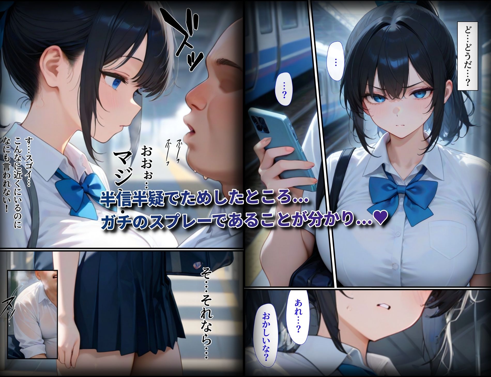 恥辱列車【認識阻害】 - サンプル画像 3