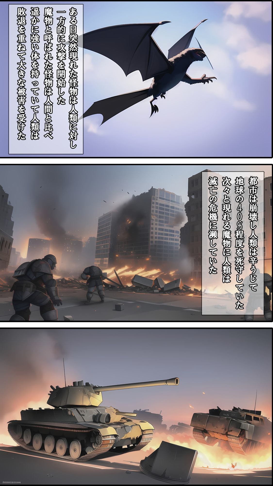 異世界転生:人間界への侵攻 - サンプル画像 1