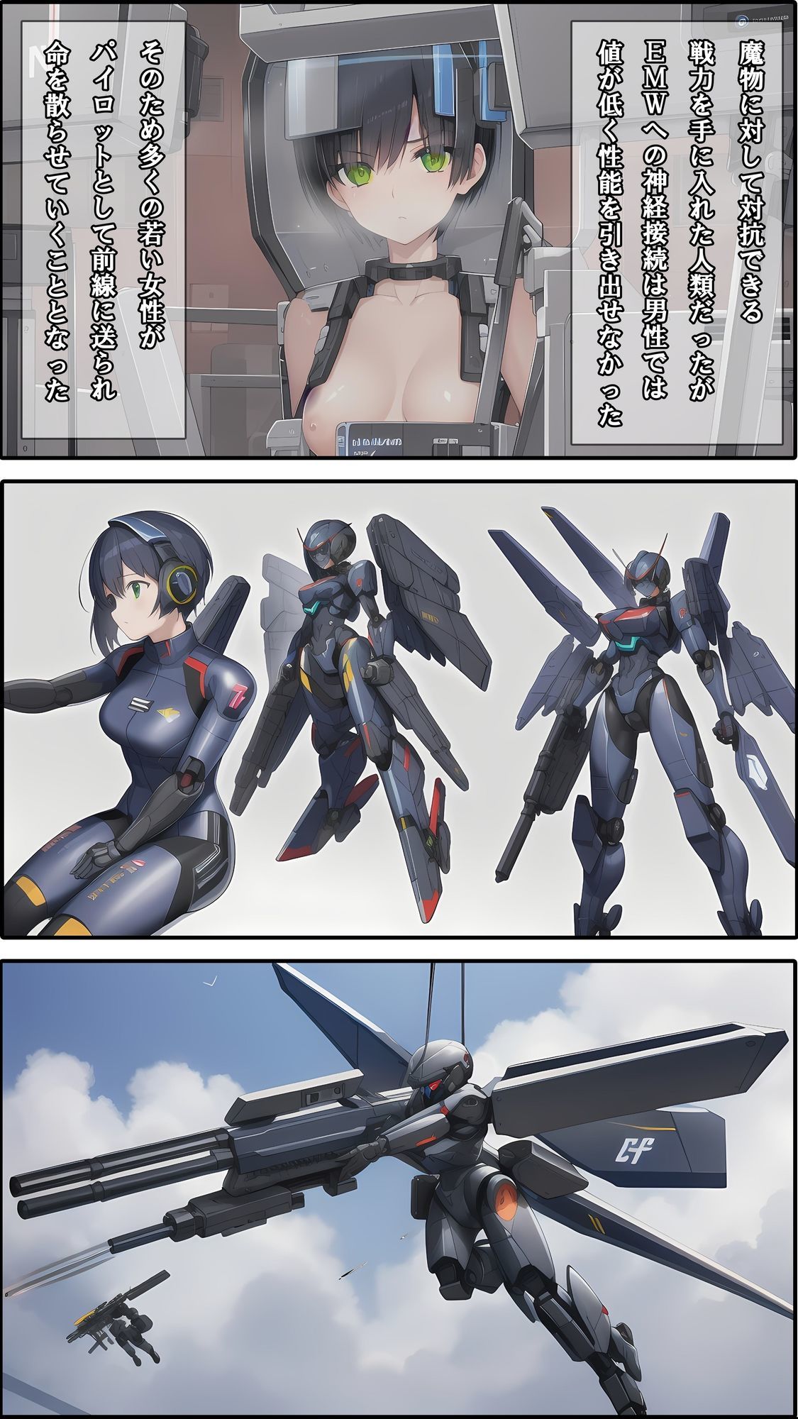 異世界転生:人間界への侵攻 - サンプル画像 3