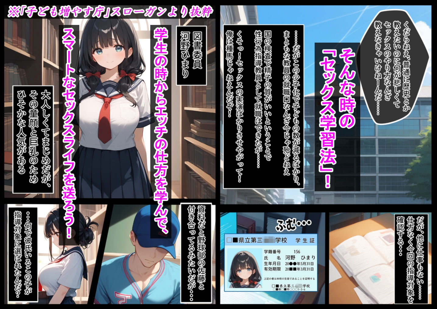 性行為習熟及び教練に関する法 セックス学習法！ - サンプル画像 2