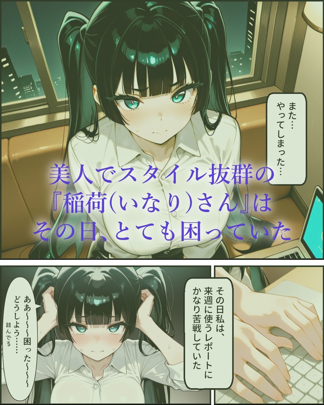 またやってしまった稲荷さん 2 〜先輩編〜 - サンプル画像 1