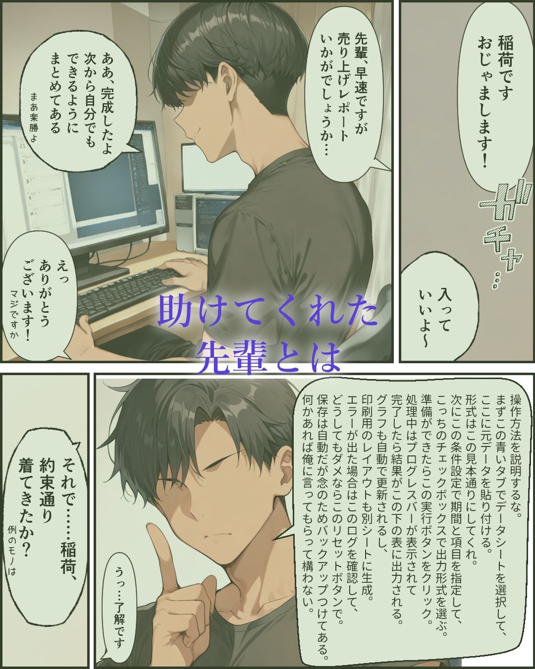 またやってしまった稲荷さん 2 〜先輩編〜 - サンプル画像 3