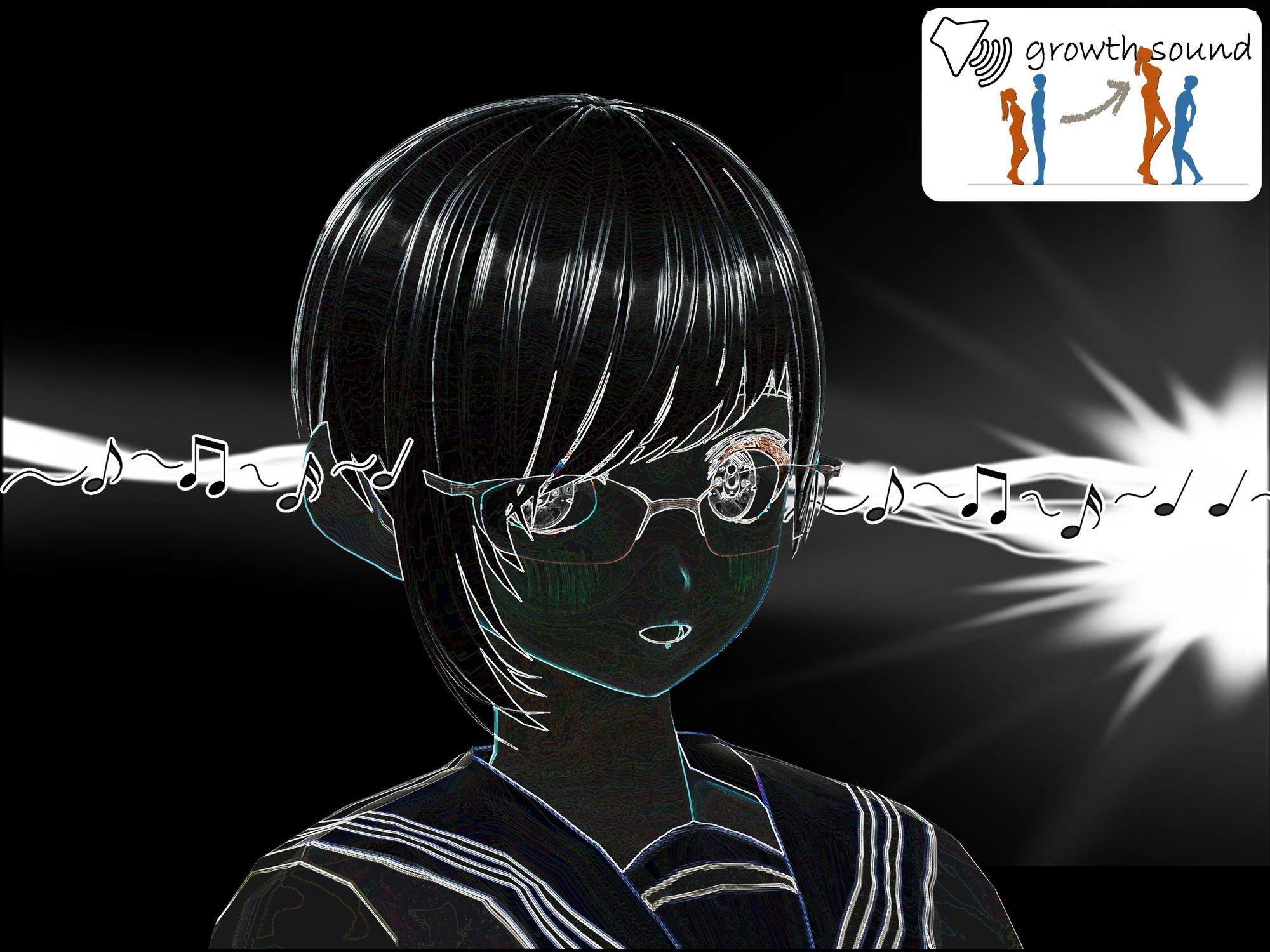 女子だけ成長 男子を追い抜く 成長音〜VRルーム編〜 - サンプル画像 6