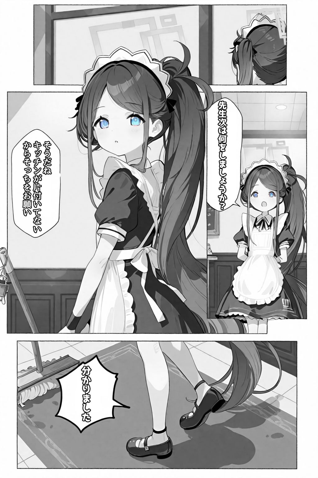 メイドはご奉仕するのが仕事です！ - サンプル画像 6