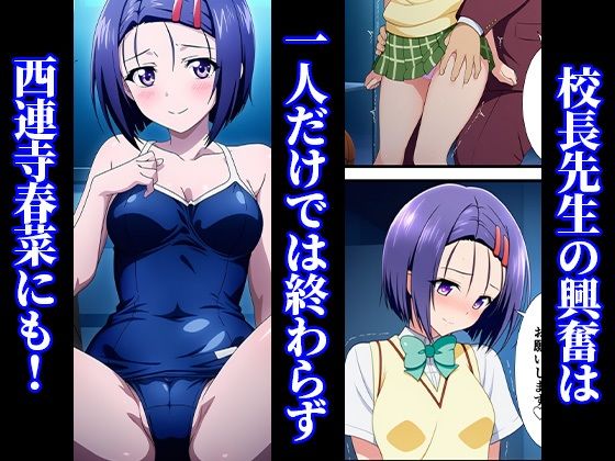 催〇でメス堕ちヒロイン -調教後はボテ腹ハーレム生活へ-【ToLOVEる 古手川 西連寺編】 - サンプル画像 4