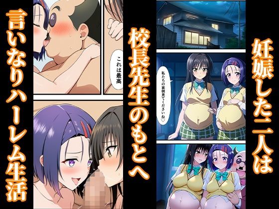 催〇でメス堕ちヒロイン -調教後はボテ腹ハーレム生活へ-【ToLOVEる 古手川 西連寺編】 - サンプル画像 7