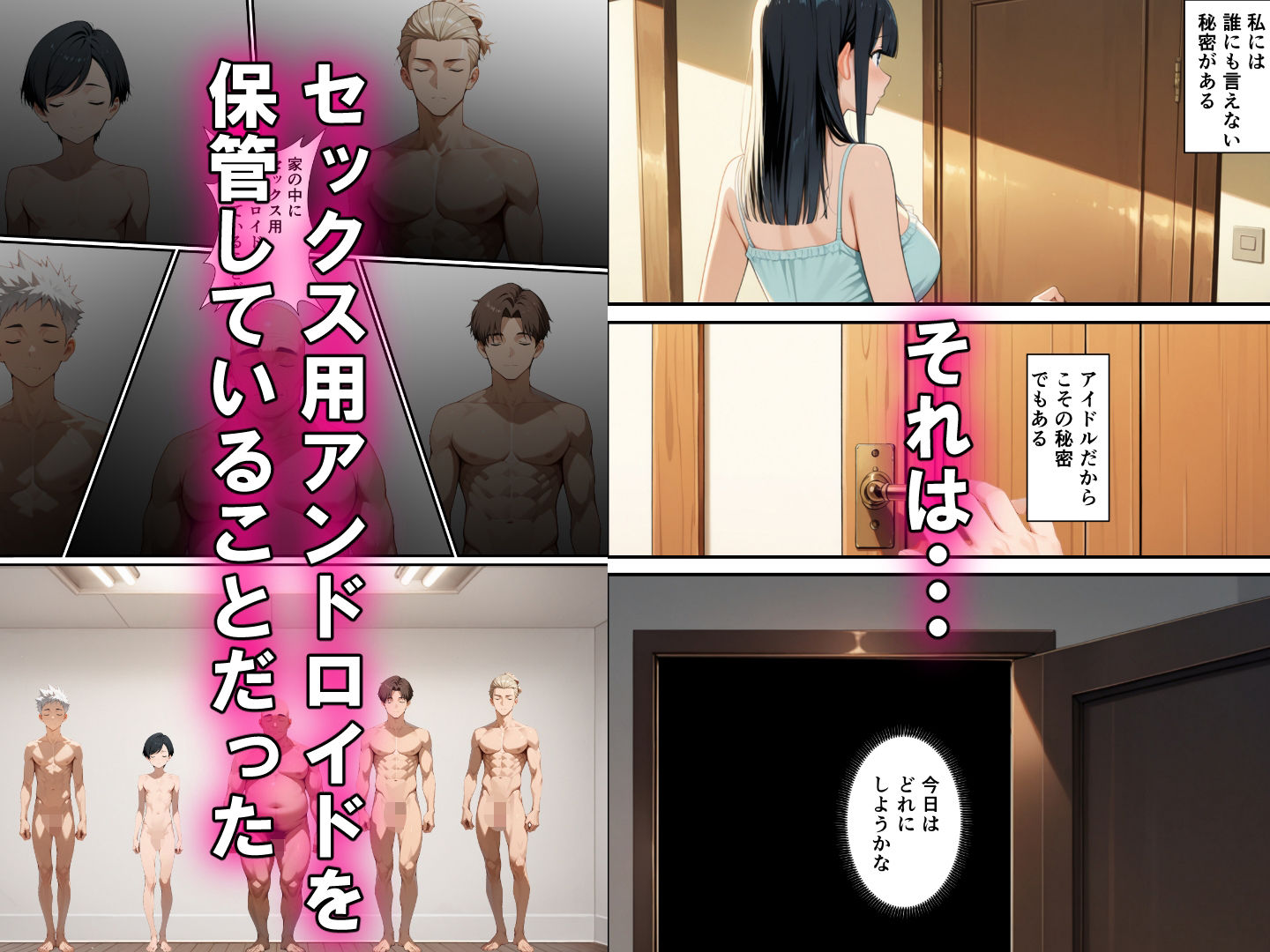 人気アイドルがアンドロイドに調教される話 - サンプル画像 2