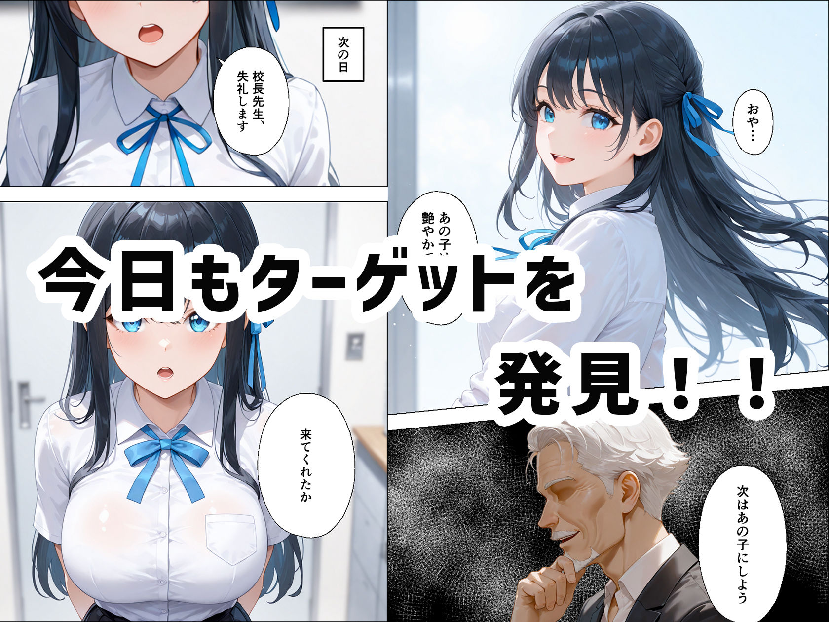 伝説の校長に私はなる！〜学校生徒を喰らい伝説になるお話〜 - サンプル画像 2