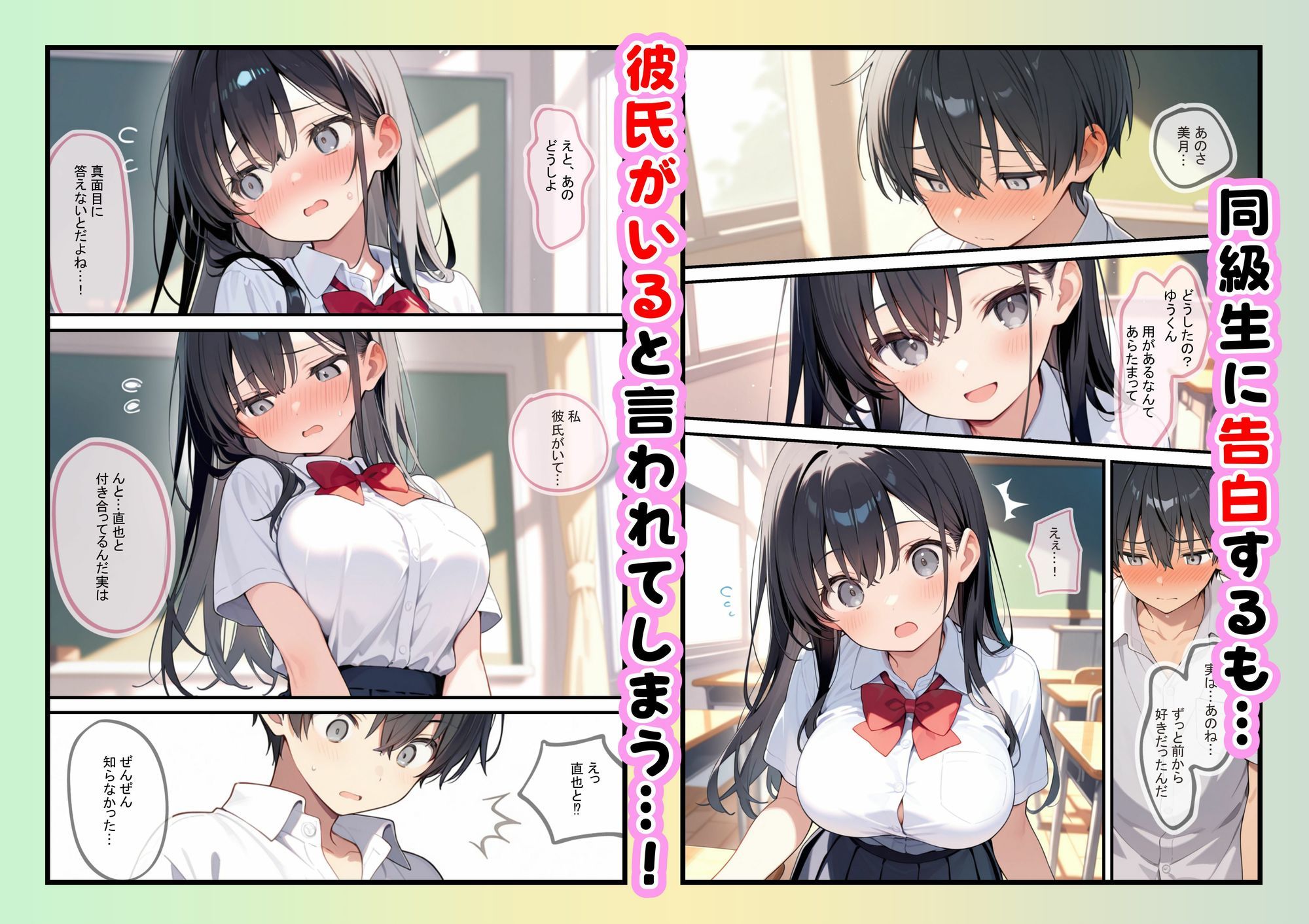 彼氏持ちを押し倒したらヤれちゃった話 - サンプル画像 2