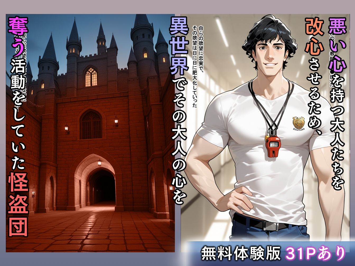 敗北の怪盗団〜改心させようとした悪党に女メンバーが篭絡される〜 - サンプル画像 1