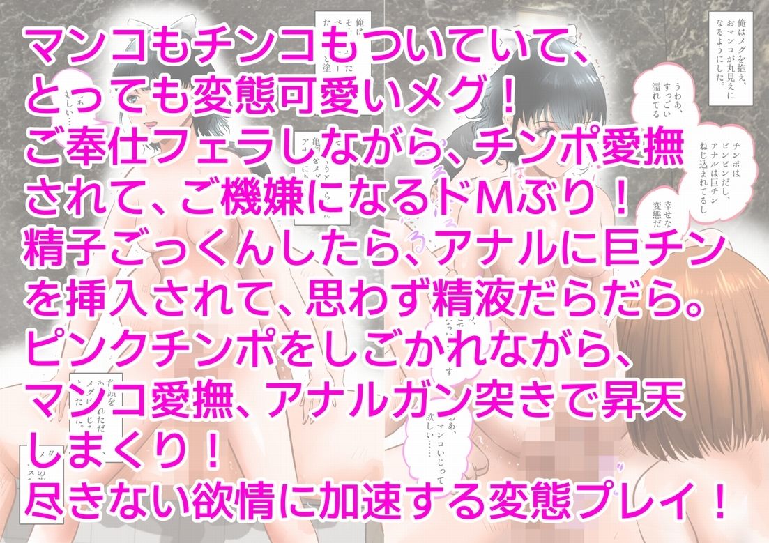 変態夫婦、両性具有の可愛い男の娘と調教3P  上巻 - サンプル画像 10